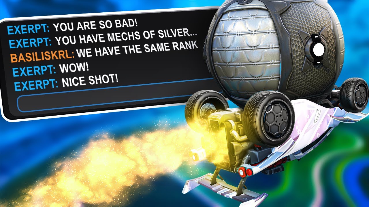 This Toxic Kid RAGE QUIT When I Did THIS! Road to Supersonic Legend NO MECHANICS! Rocket League 1v1