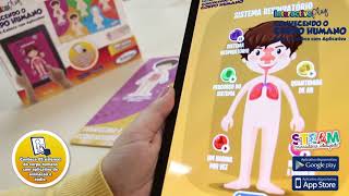 Quebra cabeça Interactive Play Conhecendo o Corpo Humano | Xalingo Brinquedos screenshot 5