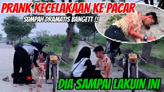 PRANK KECELAKAAN PALING NIAT ! ENDINGNYA BIKIN BAPER