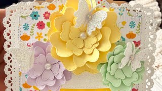 Slim line card and Flowerpot Treat Box - MyCreativeTime 🥰🥰🥰