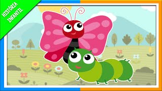 A Lagarta E A Borboleta História Infantil