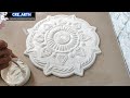 Molding and casting : Small ceiling medallion making