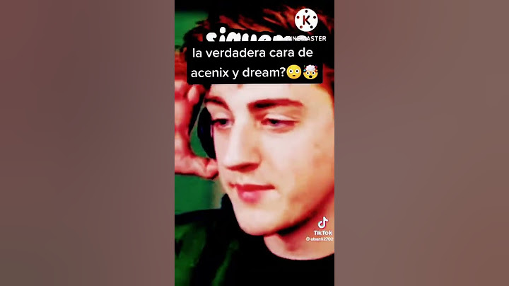 la verdadera cara de acenix y dream✨🤩