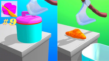 ASMR Slicing 3D‬-​All Levels (48-49)-MAX LEVEL Gameplay Android,iOS  #Shorts