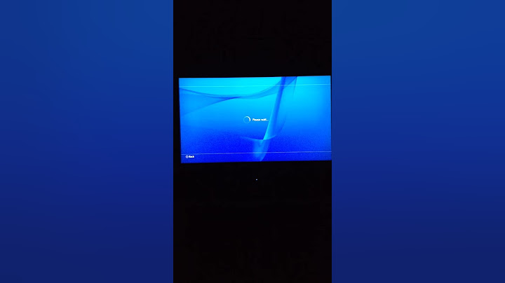Infinite please wait PS4!