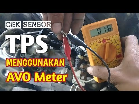 Cara cek sensor TP menggunakan AVO meter + cek signal injektor