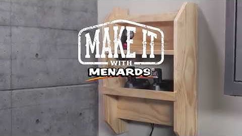 Power Tool Charging Station - Make It With Menards