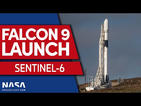 SpaceX Falcon 9 Sentinel 6 Launch LIVE from Vandenburg AFB