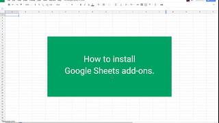 AppStoreMetrix Tutorial #1: How to install Google Sheets add-ons