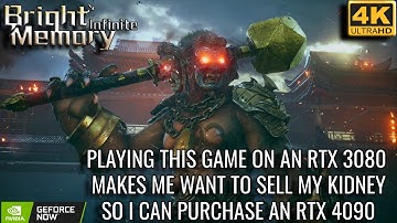 Bright Memory Infinite 4K Part 1 | Geforce Now RTX 3080