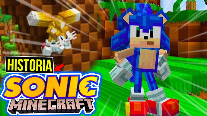 Minecraft ganha conteúdo de Sonic com personagens e fases