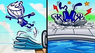 Something Sinks | Pencilmation Cartoons! by Pencilmation Features 5,781 views 3 weeks ago 29 minutes