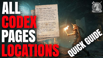 ALL CODEX PAGES LOCATIONS - Assassin