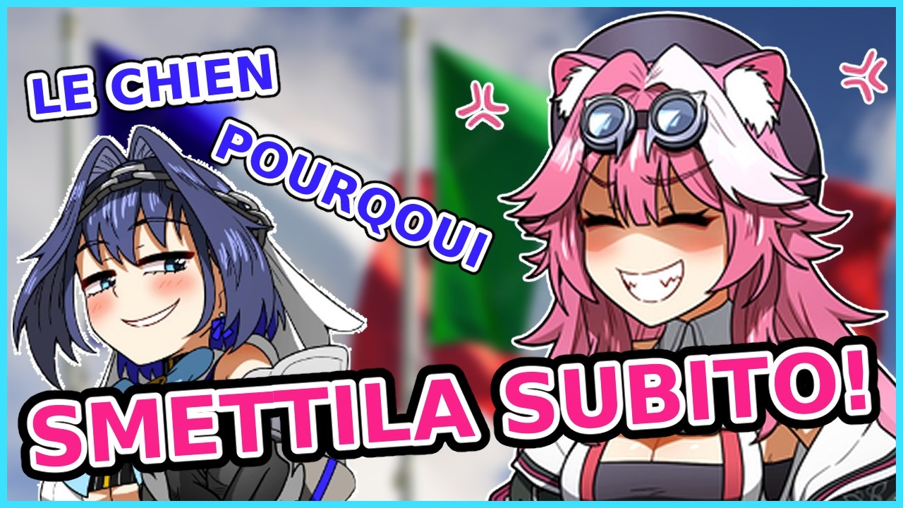 Kronii BROKE Raora With French! [SUB ITA/ENG]