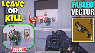 get Rare Yellow Crate💛 | Fabled Vector Challeng| Solo vs Squad | PUBG METRO ROYALE