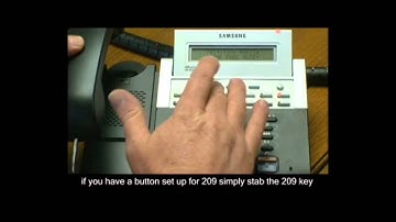 How to Transfer a Call on a Samsung Telephone System