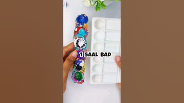 आलस क्या-क्या नहीं करवाता 🤣 #painting #art #craft #diy #cleaning