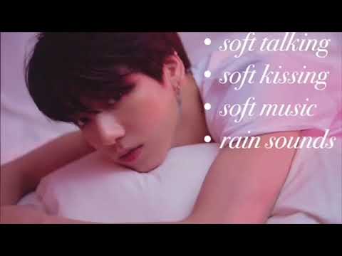 [BTS ASMR] Jungkook || soft talking || soft kissing  || soft music || rain sounds || REUPLOADED ♻️