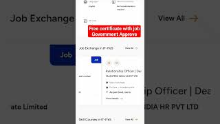 IT field free All courses certificate with job Backend and frontend 😍 Apply #java #viral #tachnical