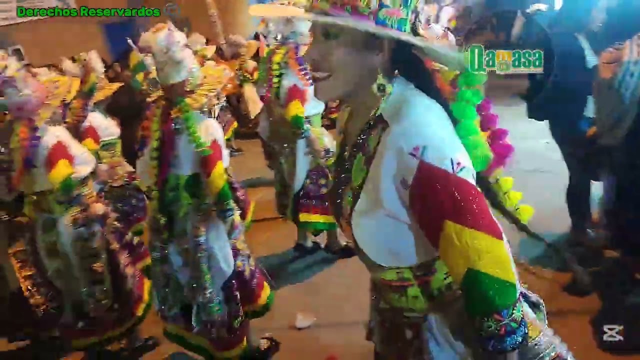 Tinkus Kayku en la entrada folklórica de Villa Victoria 2025