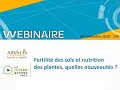 Crales  paille  evaluer la fertilit dun sol valoriser lazote en conditions difficiles