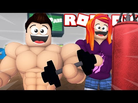 how-to-be-the-strongest-roblox-player!-(weight-lifting-simulator-with-my-little-sister!)