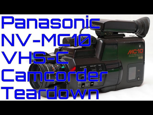 EW0195 - Panasonic NV-MC10 VHS-C Camcorder Teardown - YouTube