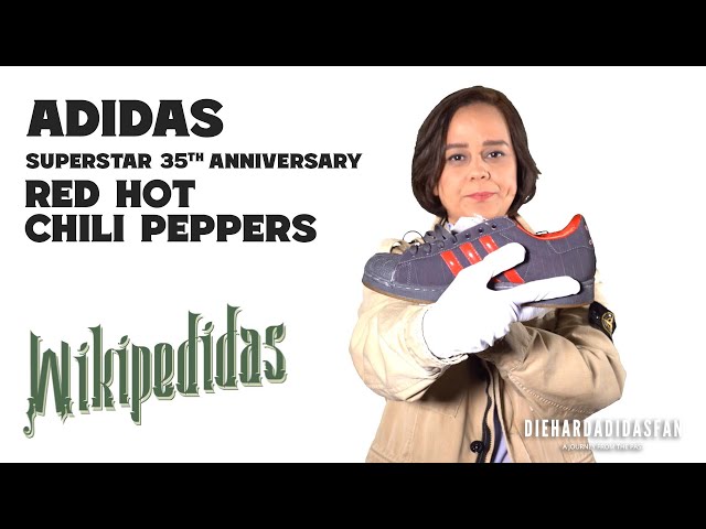 Vooraf eb Premedicatie 35TH ANNIVERSARY EDITION: ADIDAS SUPERSTAR RED HOT CHILI PEPPERS |  WIKIPEDIDAS [SUB-ENG] - YouTube