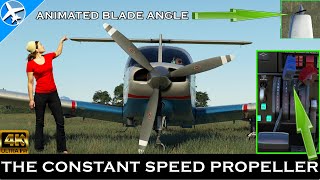 The Constant Speed Propeller: See How it Works with Animated Propeller Blade