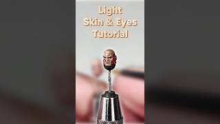 Space Marine Skin and Eyes Tutorial: Quick Painting Tips Warhammer 40K #warhammer #painting #tips