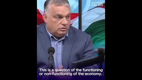 A magyar gazdaság egyszerűen „nem tud működni” az orosz energia nélkül: Orbán
