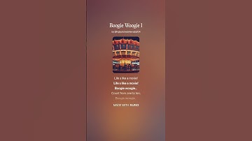 Thumbnail of Boogie Woogie #music #song