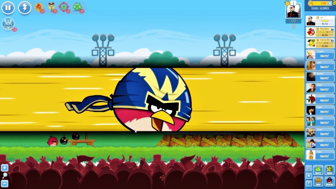 Angry Birds Friends -Week 60 Tournament Level 5 Highscore 3-Stars Tournament 5 Walkthrough Week 60