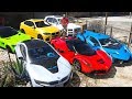 Gta 5  stealing luxury cars with trevor real life cars 03