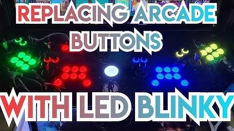 LED Blinky Arcade Buttons: My Step-By-Step Review AND Install 🔥