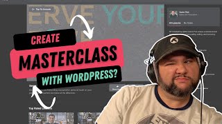 Can We Make WordPress Look Like MasterClass WITHOUT Code (Sensei Tutorial)
