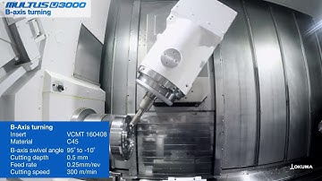 Máy CNC Okuma MULTUS U3000 B Axis Turning