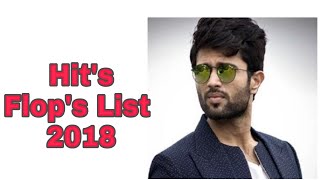 Vijay Devarakonda Movie Hits/Flops List 2018 | TeluguTubeRocks