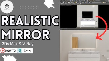 How to create a realistic mirror in 3ds max