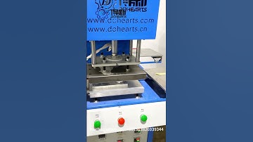 Silicone embossing machine for fabric logo deboss machine  #pvcdrippingmachine #logoembosser