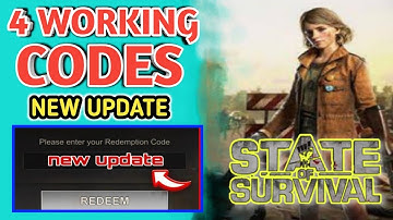 NEW STATE OF SURVIVAL REDEEM CODES 2021 - STATE OF SURVIVAL CODES 2021 - STATE OF SURVIVAL
