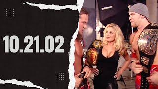 WWE Raw - 10.21.02 - Trish Backstage Segment w/ Jericho \u0026 Christian (+ Victoria segment)