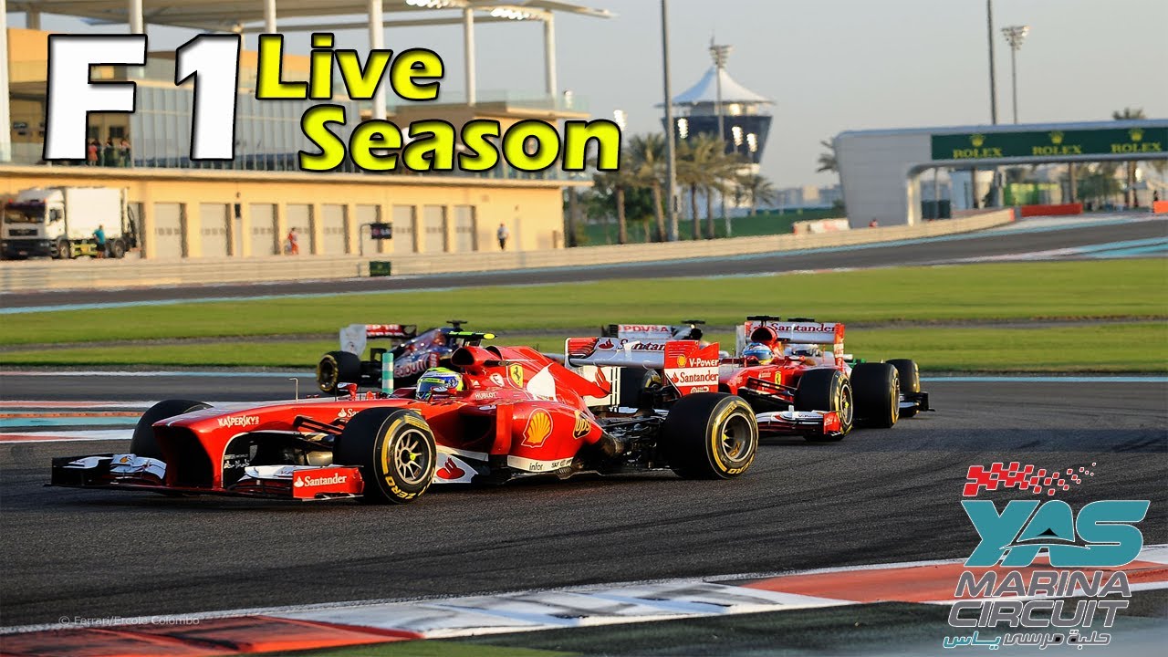 F1 Live Season: Winter Testing  Abu Dhabi (Highlights 1080p)