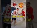 Comparando plantillas  ac milan 2007 vs manchester united 2008 acmilan manchesterunited