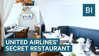 United's secret restaurant hidden in Newark Airport is invite-only