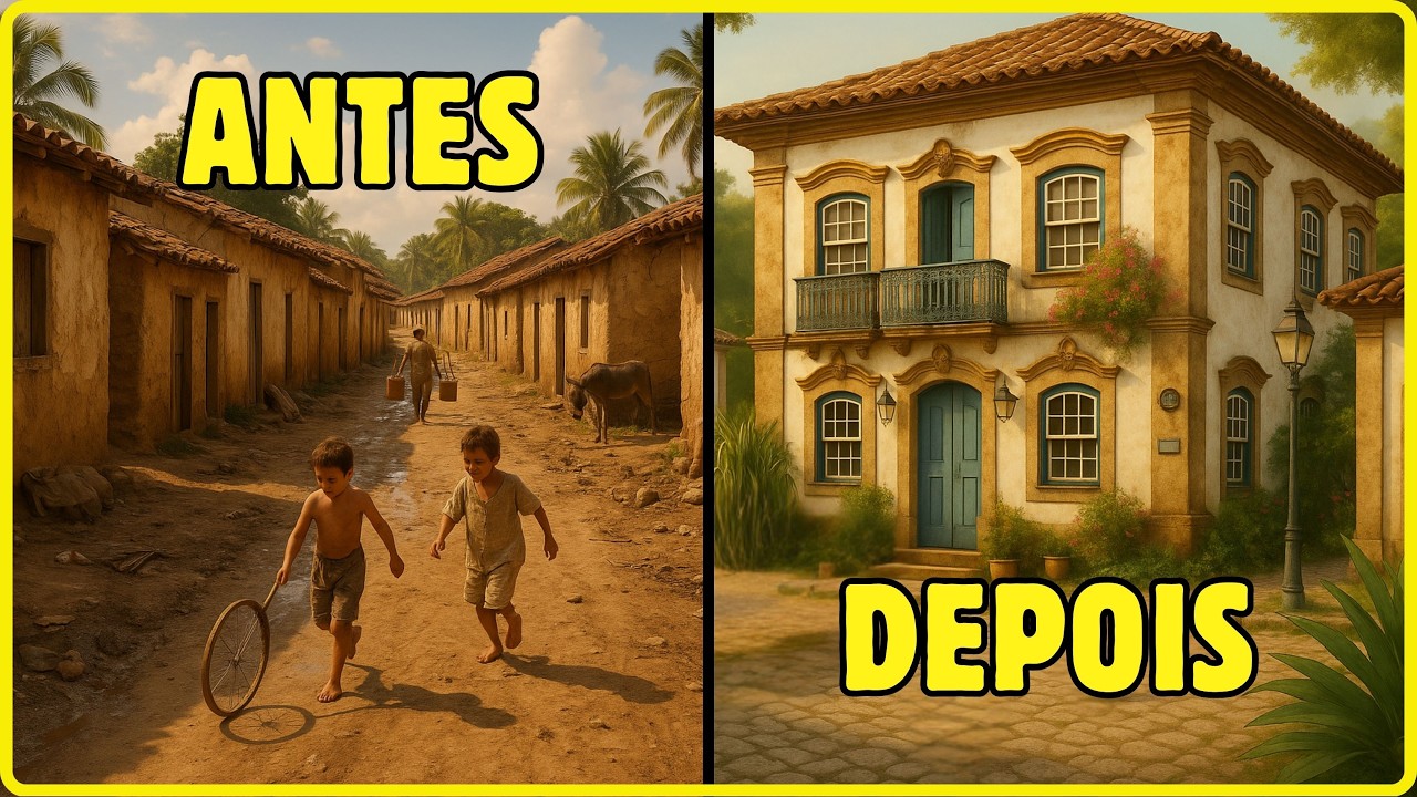 🏚️ As Casas no Brasil Há 150 Anos... Você Nem Imagina Como Eram!