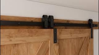 “Install Bypass Sliding Barn Doors in 90 MINUTES (Seriously!)”