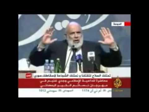 الرأي والرأي الاخر مضحك للشيخ ووجد غنيم