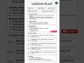 Teachers ke liye Perfect Lesson Plan | Lesson Plan Format #format #lessonplan #teacher