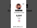 Instagram account number #writeyourname